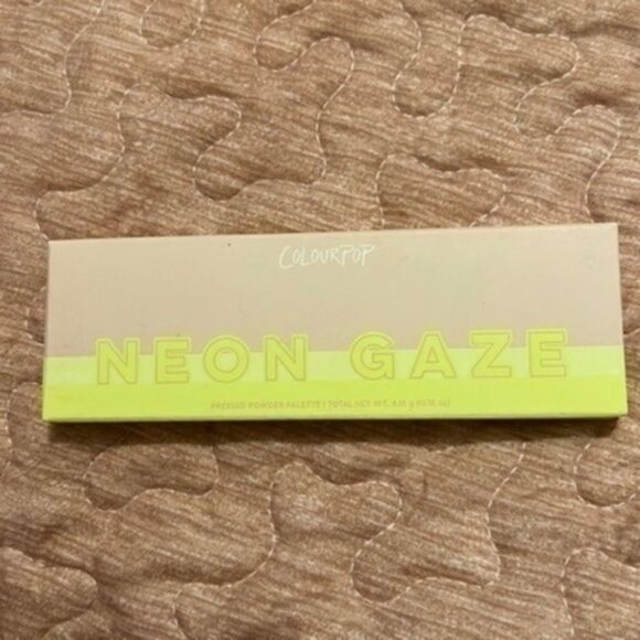 Colourpop neon gaze new in box eyeshadow palette makeup - Picture 1 of 4
